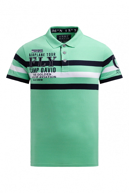 поло  flight green