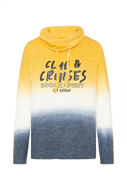 пуловер dip dye golden honey