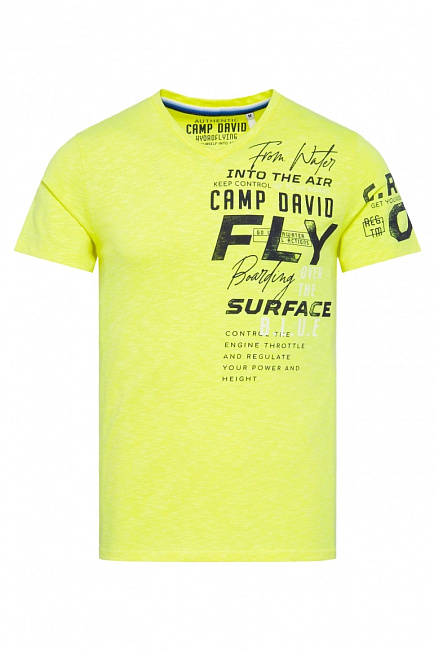 футболка electric yellow