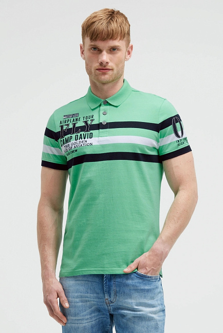 поло  flight green