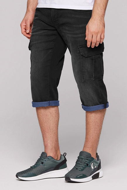 шорты HA:DY blue black random jogg