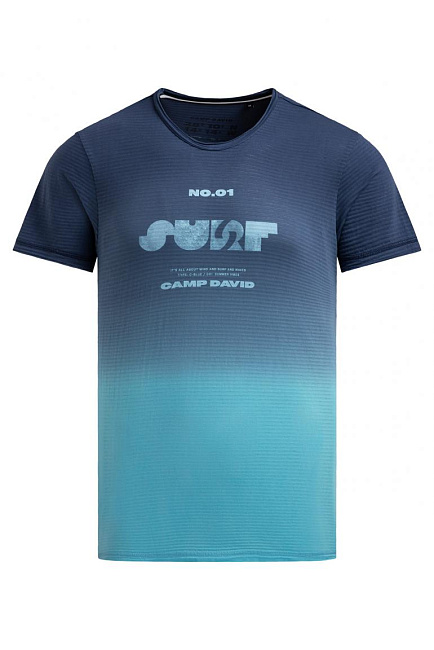 футболка dip dye aqua