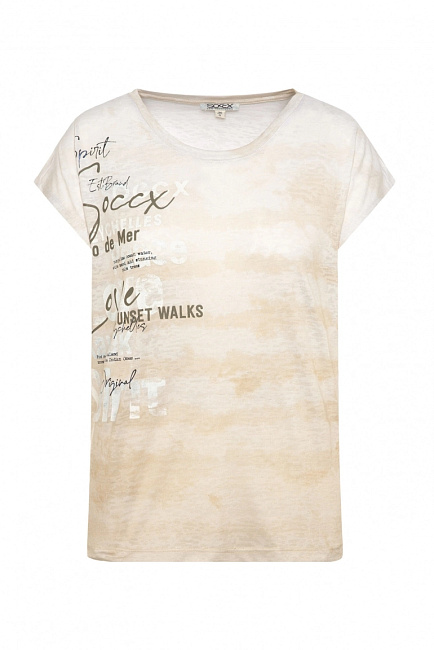 футболка  milky beige