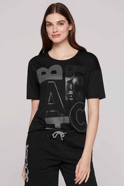 футболка oversize black