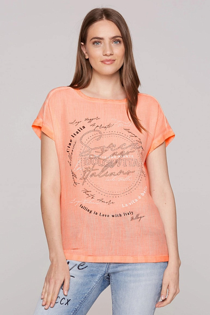 блуза electric orange