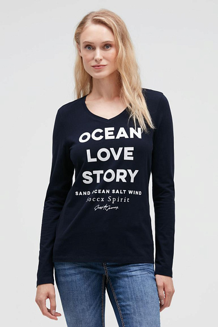 лонгслив blue navy