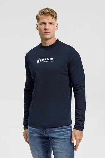 лонгслив blue navy