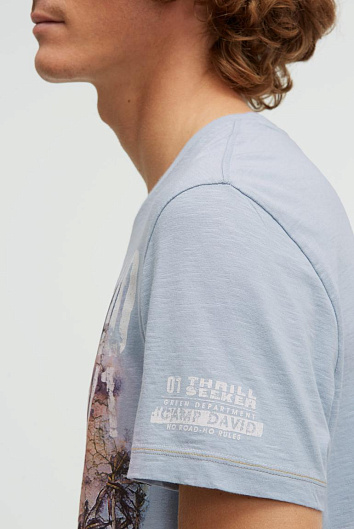 футболка silver blue