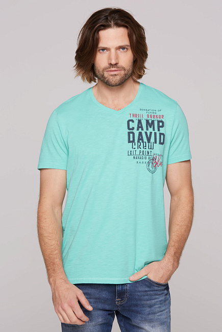 футболка flash aqua