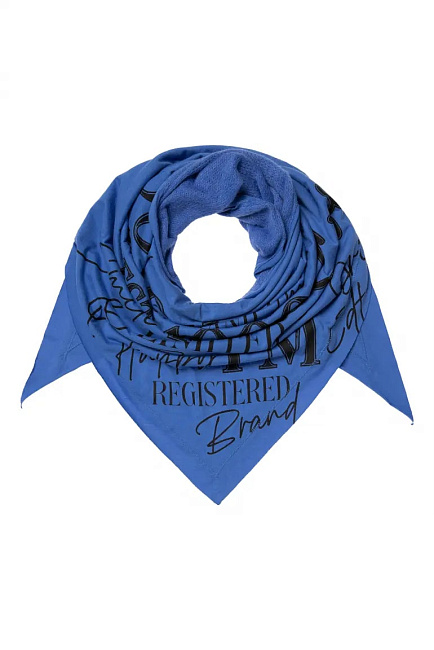 scarf vividblue