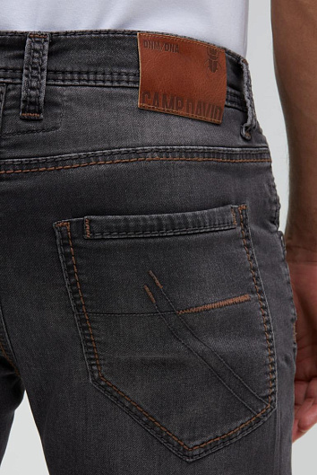 джинсы HE:RY:R622 black washed jogg
