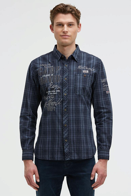 рубашка blue shades