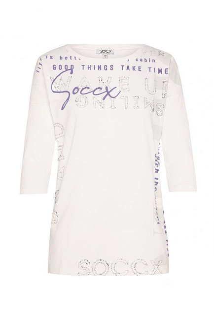 футболка 3/4 ivory