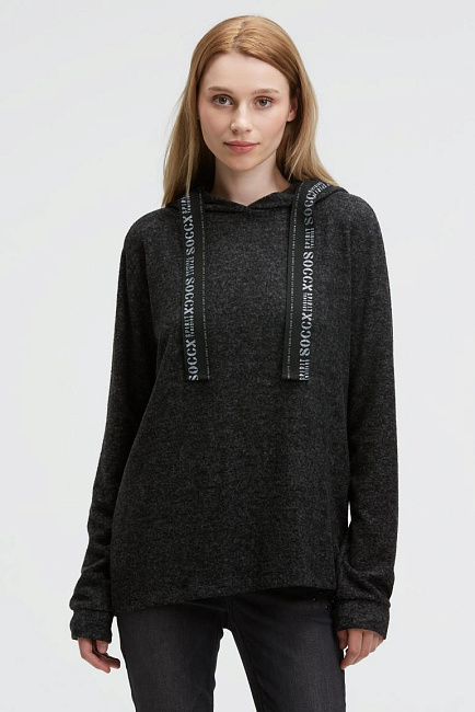 худи black melange