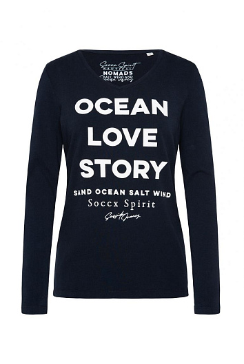 лонгслив blue navy