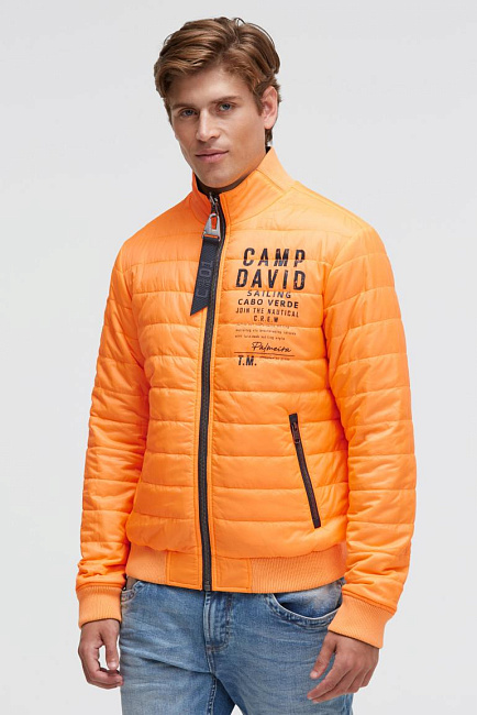 куртка blue navy / sunrise neon