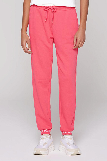 брюки трик. coral pink