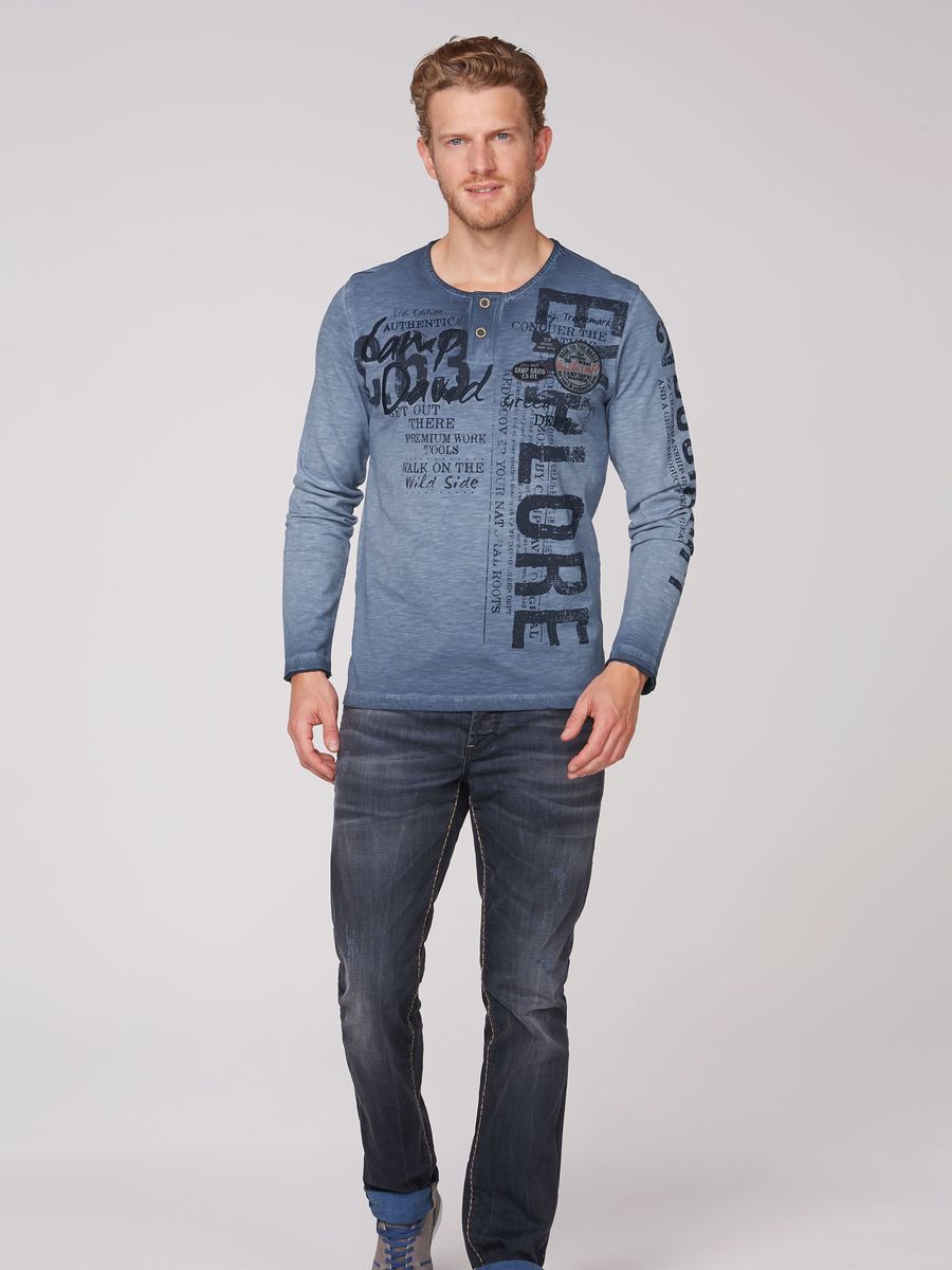 лонгслив blue grey